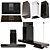 Elica Kitchen Appliances Set Bundle 3D model small image 1