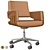 Ergonomic Leather Office Chair	nodes 3D model small image 2