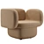 Italian Design VENTO Chair 3D model small image 1