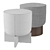 Bonaldo Belt & Cross Pouf 3D model small image 2