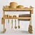 Modular Dish Drying Rack Kit 3D model small image 4
