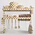 Modular Dish Drying Rack Kit 3D model small image 5