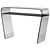 Elegant Altamura Console by Tonin Casa 3D model small image 1