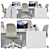  IKEA - Office Workplace 25 Set 3D model small image 3