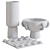 Luxury Decor Set Bundle 3D model small image 3