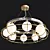 Maytoni Modern Chandelier 58cm Diameter 3D model small image 2