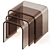 Sleek Anemone Coffee Table 3D model small image 3