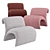 Eichholtz Vignola Chair: Timeless Elegance 3D model small image 2