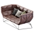 Modern Foxhole Sofa by spHaus 3D model small image 3