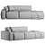 Modern 2015 Boca Sofa Model 3D model small image 4