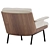 Daiki Armchair Collection: Modern Elegance 3D model small image 5