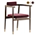 Modern Dining Chair 3D Model 3D model small image 2