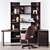 Modern Office Set by Baxter 3D model small image 1