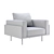 Brasilia Armchair: Elegant Seating Option 3D model small image 5