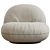 Gubi Pacha Armchair 3D Model 3D model small image 2