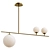 Sleek Modern Design VASTY Lamp 3D model small image 1