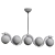 Linear Pendant Light Fixture "Reedway 3D model small image 2