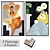 Modern Art Set with Frames 3D model small image 1