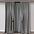 Universal Curtain 3D Model Set 3D model small image 4