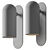 Elegant Odyssey MD Brass Sconce 3D model small image 2