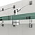 Sleek Glass Canopy Expansion 3D model small image 4