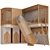 Modern Children Furniture Set 04 3D model small image 1