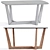 Modern Dining Table Chair Set 3D model small image 2