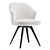 Elegant Minotti Leslie Swivel Chair 3D model small image 2