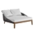 Tribu Mood Lounge Bed, 162x174x69 cm 3D model small image 4