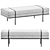 Sophisticated Harris Accent Bench 3D model small image 1