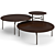 Modern Minotti Lelong Coffee Set 3D model small image 3