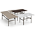 Modern Minotti Lelong Coffee Set 3D model small image 6