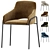 Modern Verona Dining Chair Set 3D model small image 4