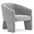 Modern Fae Armchair 2014 Edition 3D model small image 3