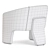 Modern Fae Armchair 2014 Edition 3D model small image 6