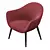 Poliform Mad Armchair with 3 Upholstery Options 3D model small image 4