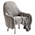 Corolla 272 White Armchair: Modern Elegance 3D model small image 5