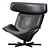 Modern Almora B&B Armchair Design 3D model small image 1