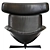 Modern Almora B&B Armchair Design 3D model small image 6
