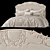 Elegant Jumbo Collection Madeleine Bed 3D model small image 1