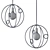Luxurious Crystal Pendant Light 3D model small image 2
