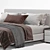 Elegant Minotti Andersen Bed 3D model small image 3