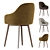 Modern Dining Chair Set Collection 3D model small image 2