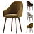 Modern Dining Chair Set Collection 3D model small image 4