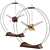 Modern Minimalist Table Clocks Set 3D model small image 2