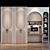 Kids Customizable Furniture Set 3D model small image 1