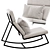 Gus Modern Rocker Chair 3D 3D model small image 2