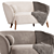 Modern Cozy Tilar Sofa 2015 3D model small image 1