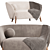 Modern Cozy Tilar Sofa 2015 3D model small image 2