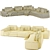  Minotti Italia Daniels Corner Sofa 3D model small image 3
